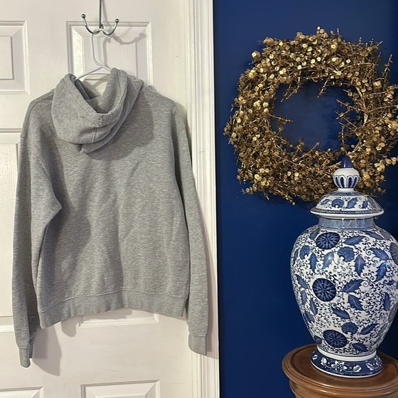 Women’s Gray Adidas Fleece Lined Always Original Hoodie Size Medium - Picture 5 of 8